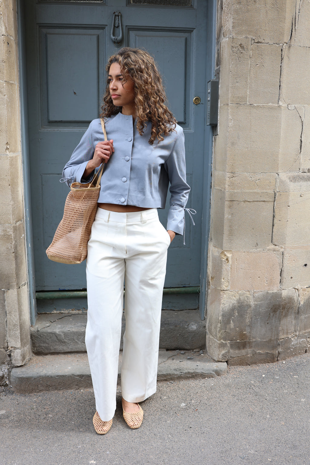 Chalk Agnes Trouser
