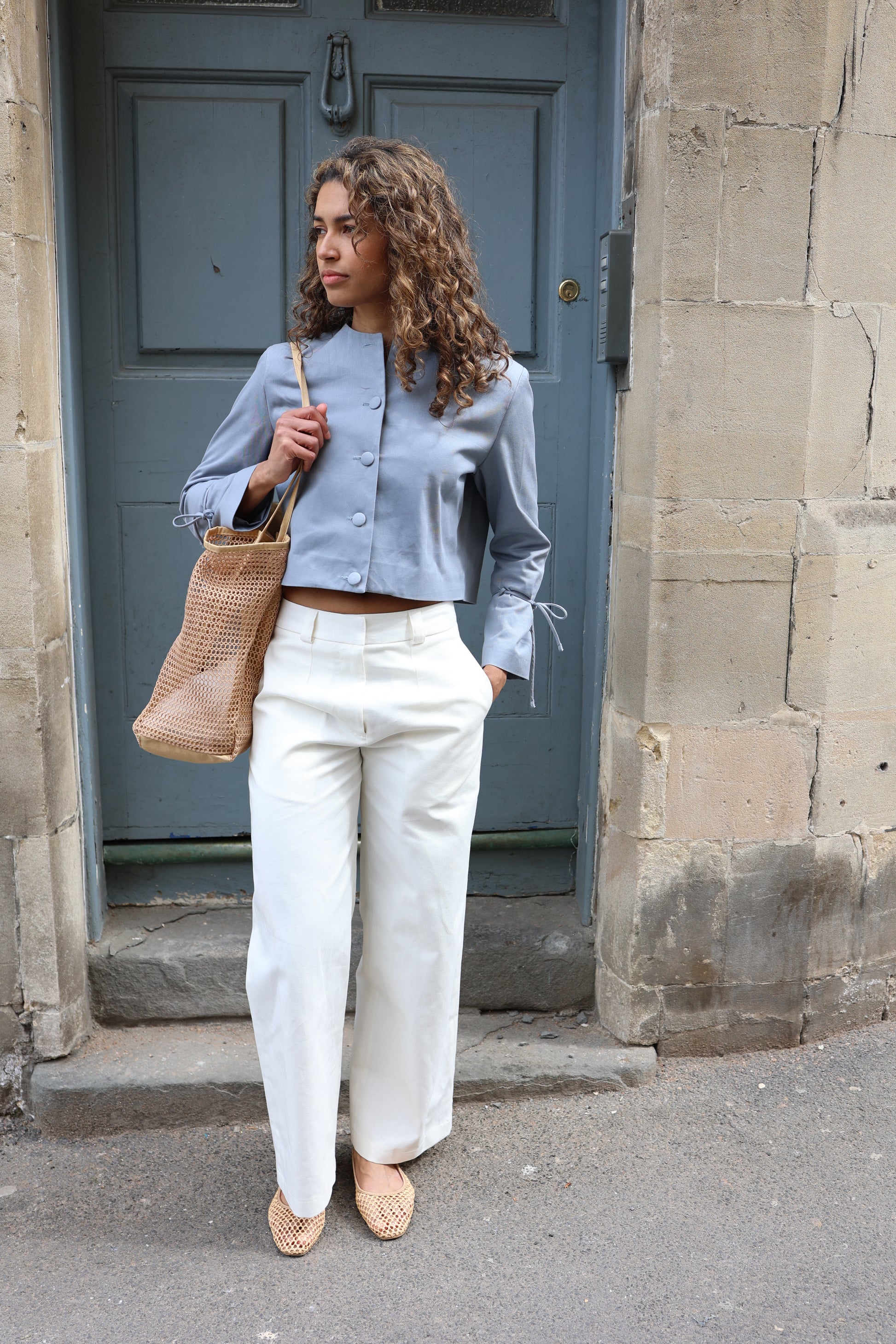 Chalk Agnes Trouser